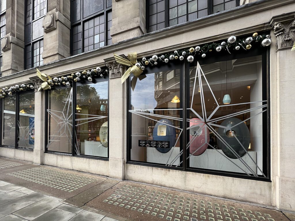 Christmas Window Display For Harvey Nichols